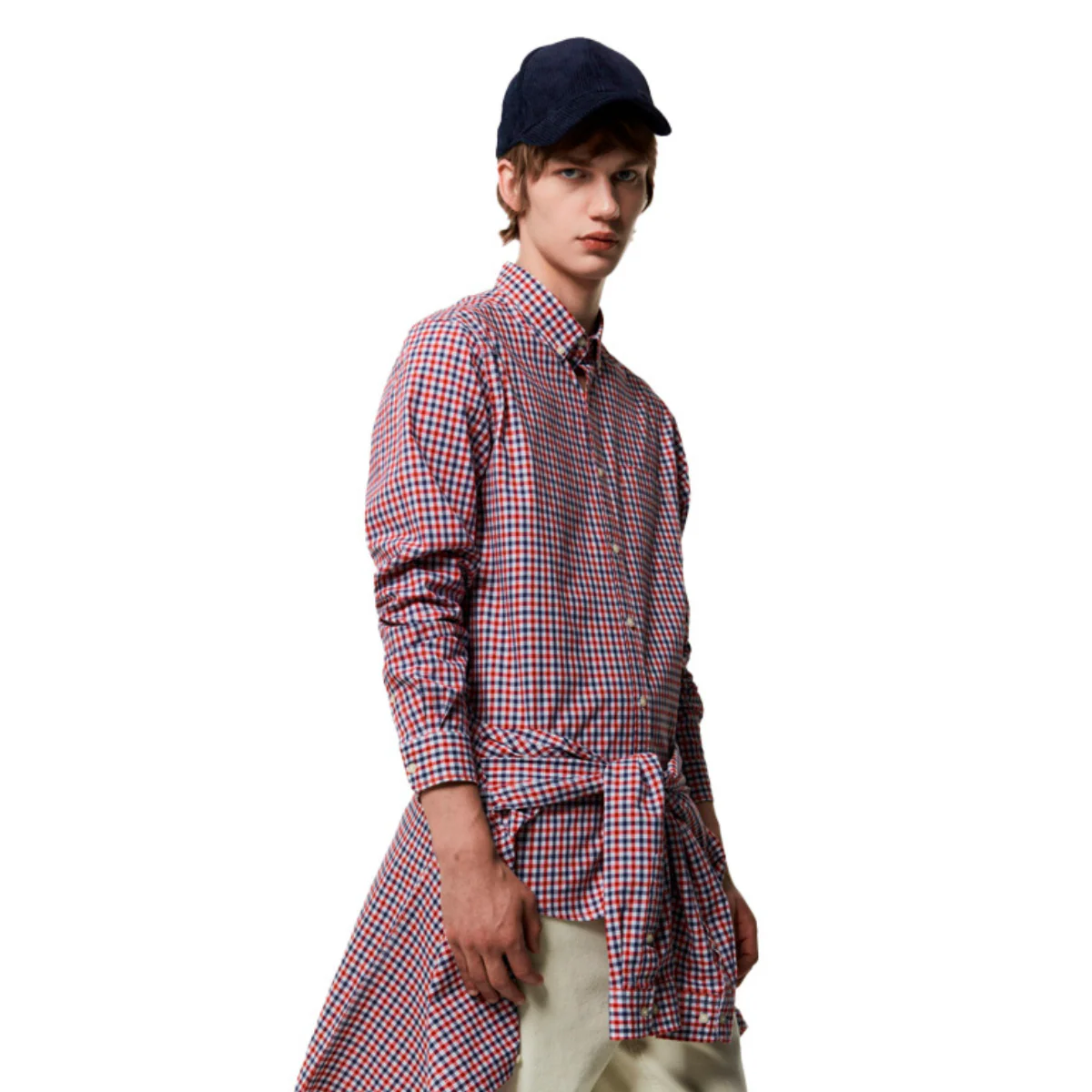 Camisa Poplin Check