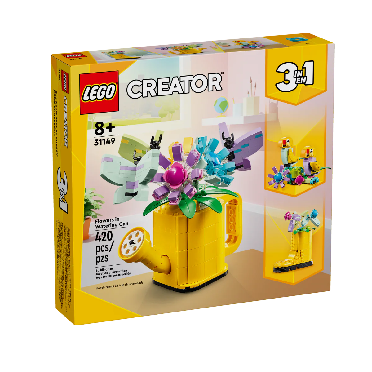 Flores en Regadera